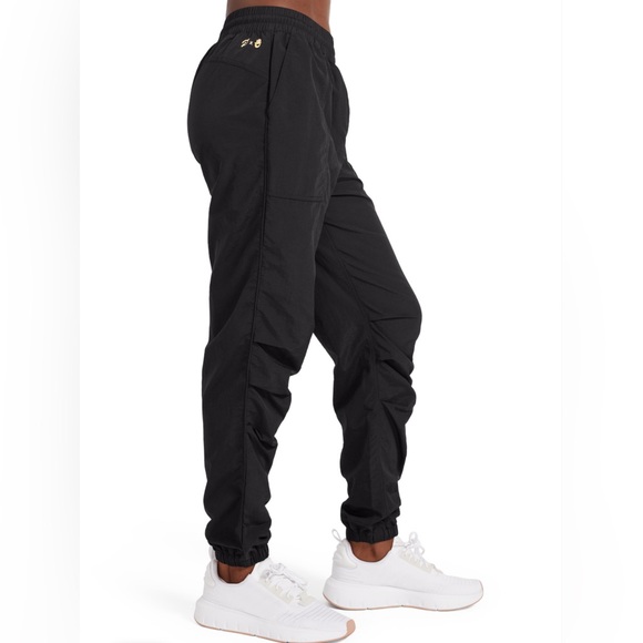 NWT SPIRITUAL GANGSTER x Peloton Journey Active Track Pant Black - Picture 1 of 6